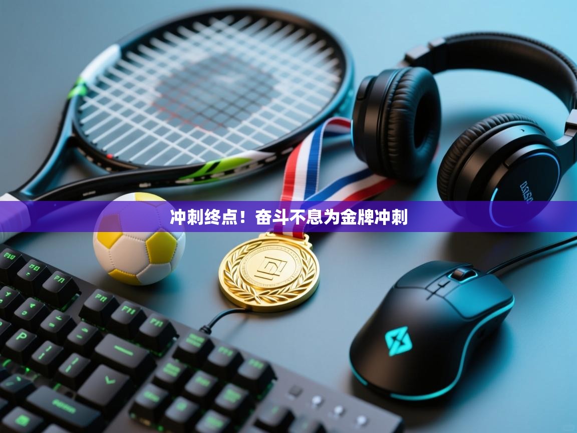 冲刺终点！奋斗不息为金牌冲刺